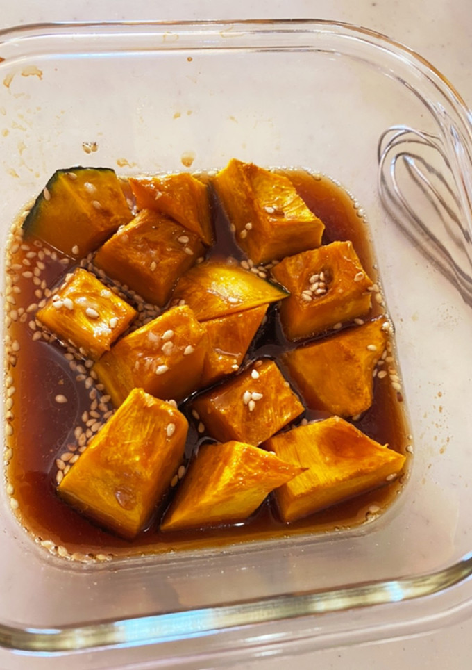 焼かぼちゃの黒酢マリネ-レシピのメイン写真