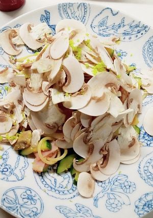 レモン香るマッシュルームパスタ-レシピのメイン写真