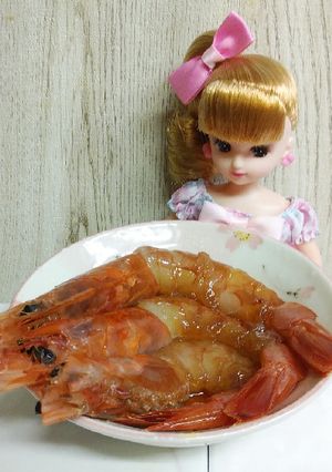 リカちゃん♡漬け赤海老-レシピのメイン写真