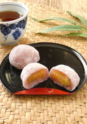 電子レンジ★焼き芋大福-レシピのメイン写真