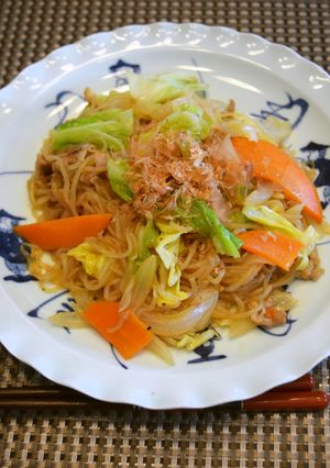 美味しい！カロリーオフ＊しらたき焼きそば-レシピのメイン写真