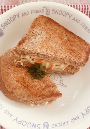 無水鍋でホットサンド-レシピのメイン写真