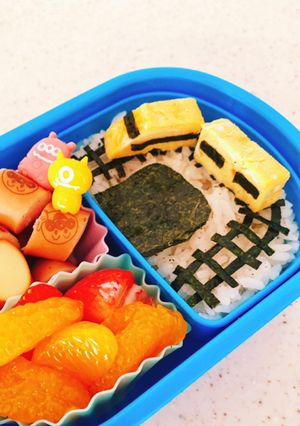 キャラ弁♪男の子大喜び電車お弁当-レシピのメイン写真