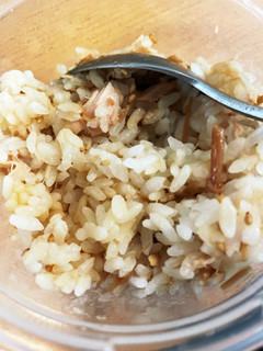 簡単!ツナとなめ茸の混ぜご飯-レシピのメイン写真