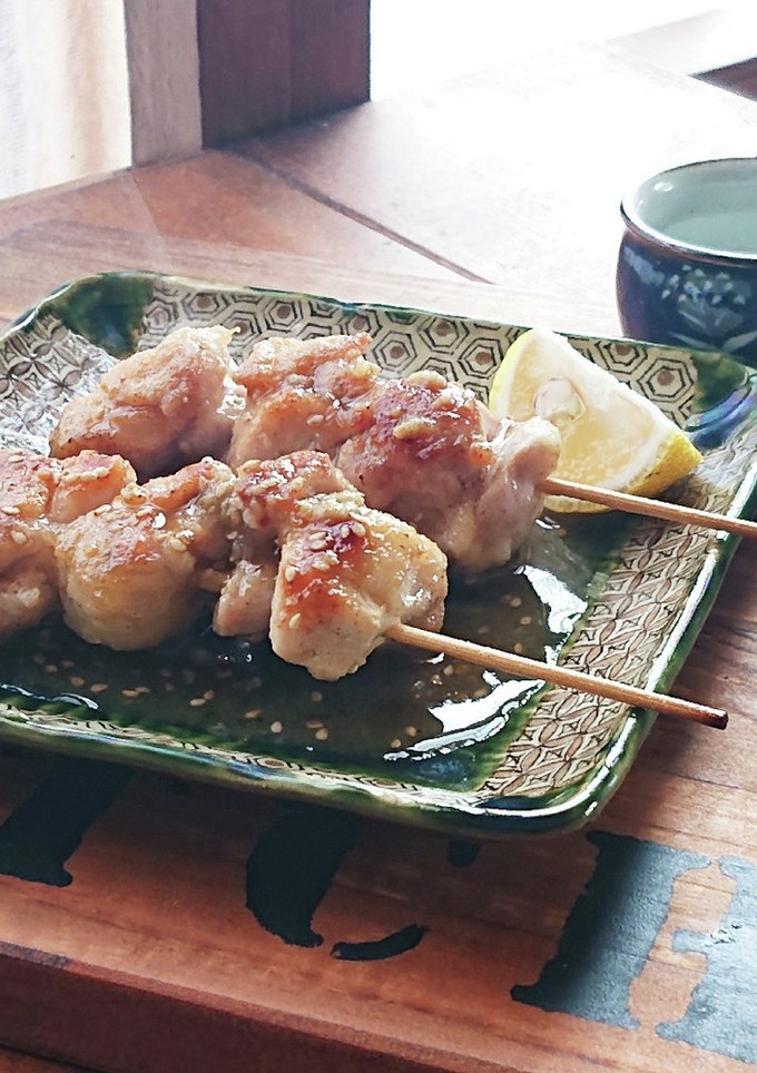 悪魔のおつまみ★焼き鳥柚子胡椒バターだれ-レシピのメイン写真