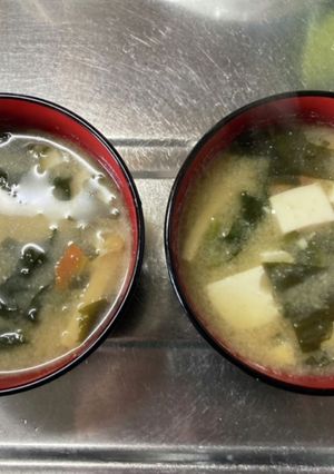 香りの時短減塩みそ汁(休日編)-レシピのメイン写真
