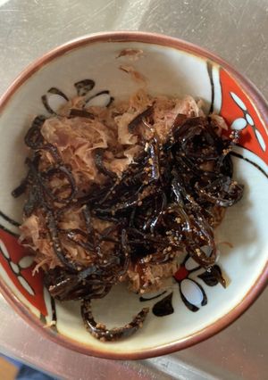 子持ち昆布とかつおぶしでもう一品-レシピのメイン写真