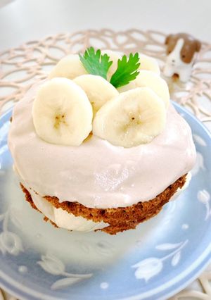 罪悪感ゼロ♪チョコバナナケーキ♡-レシピのメイン写真