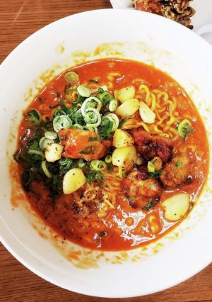 インスタントでお手軽トマトラーメン-レシピのメイン写真