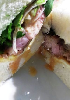 ベトナム　バインミー風　チキンサンド-レシピのメイン写真