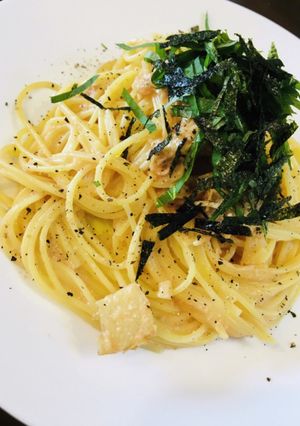 山芋と明太子のパスタ-レシピのメイン写真