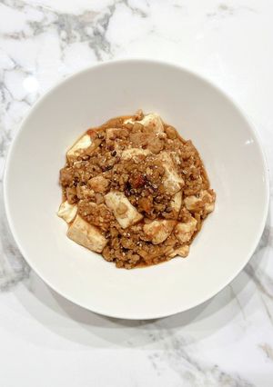 レンコン&鶏ひき肉で♪麻婆豆腐-レシピのメイン写真