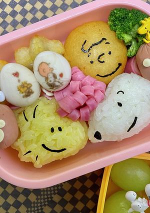 スヌーピー★キャラ弁-レシピのメイン写真