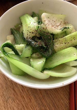 簡単　チンゲン菜の青菜炒め 又は小松菜-レシピのメイン写真