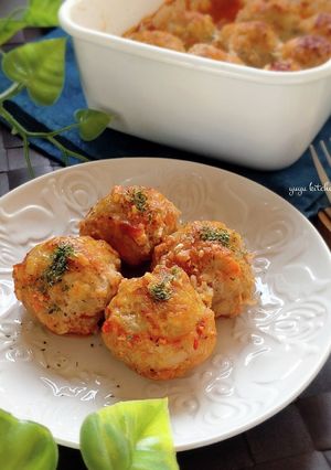 ロシア風☆簡単オーブン焼きミートボール。-レシピのメイン写真