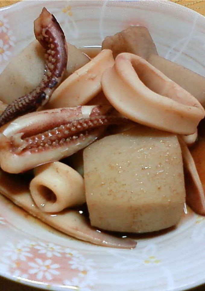 サトイモとイカの煮物-レシピのメイン写真