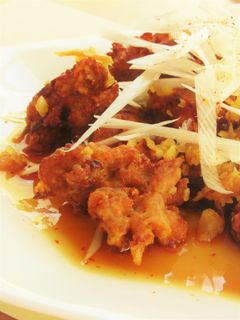 豚こま切れ肉のから揚げ ピリ辛南蛮酢だれ-レシピのメイン写真