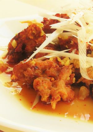 豚こま切れ肉のから揚げ　ピリ辛南蛮酢だれ-レシピのメイン写真