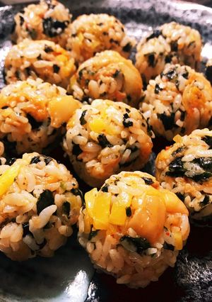 【韓国おにぎり】チュモクパプ【ツナマヨ】-レシピのメイン写真