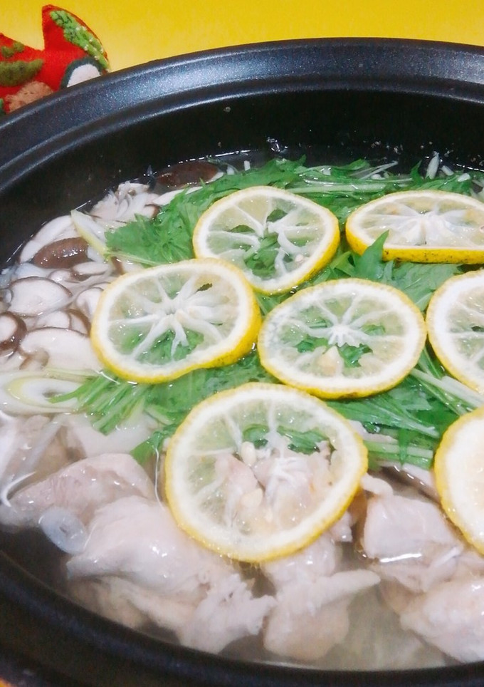 野菜たっぷりゆず鍋-レシピのメイン写真