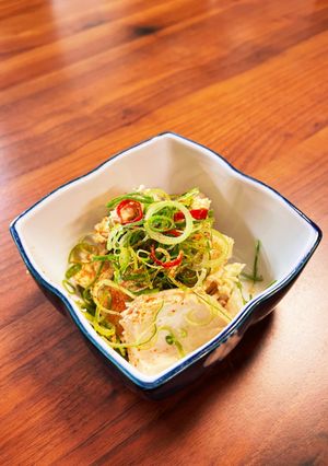 鶏胸肉の本つゆ漬。ダイエット、おつまみに-レシピのメイン写真