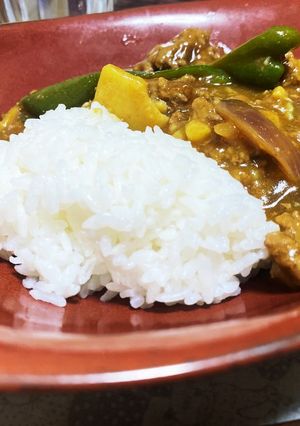 時短★ひき肉とさつまいものカレー-レシピのメイン写真