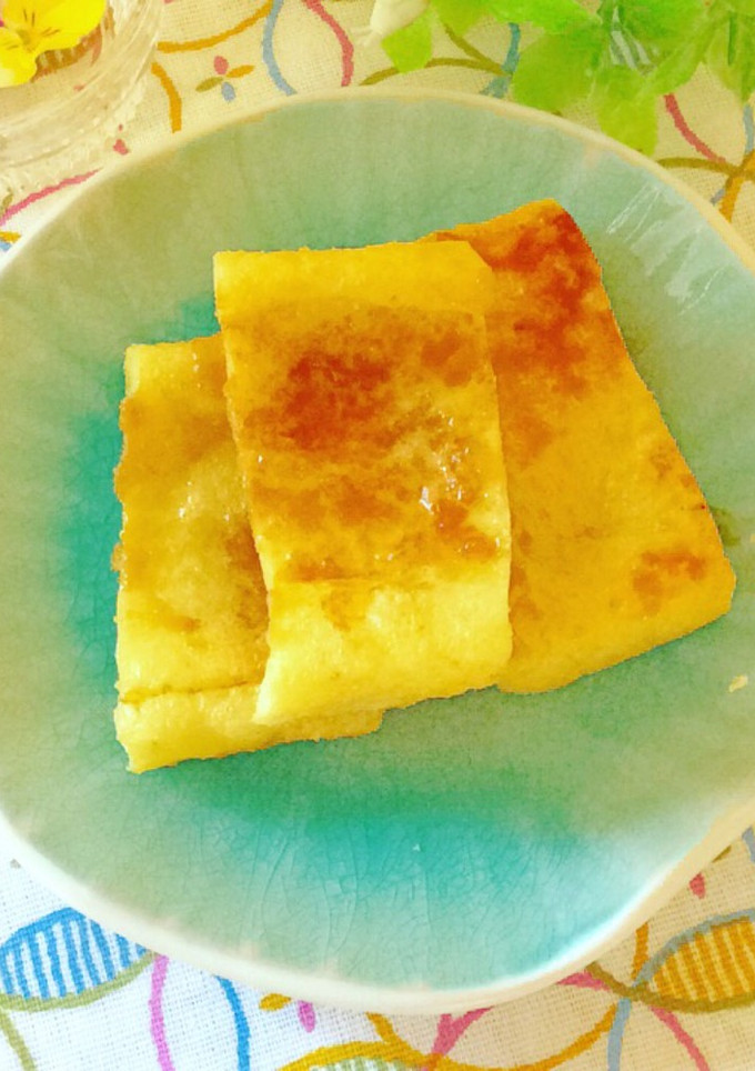 油揚げのぽたぽた焼き風♪-レシピのメイン写真