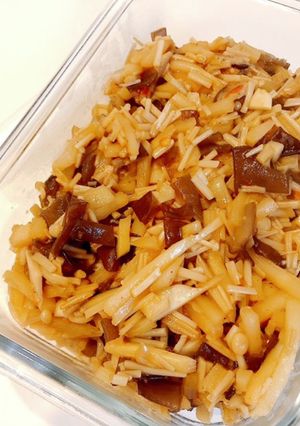 【簡単おつまみ】食べるラー油きのこ-レシピのメイン写真
