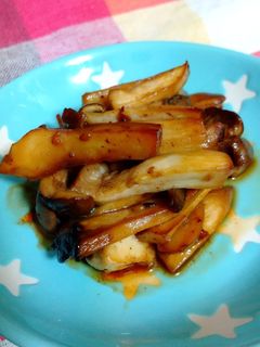 エリンギの焼き肉のたれ炒め-レシピのメイン写真