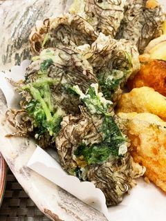 もずくと三つ葉の天ぷら-レシピのメイン写真