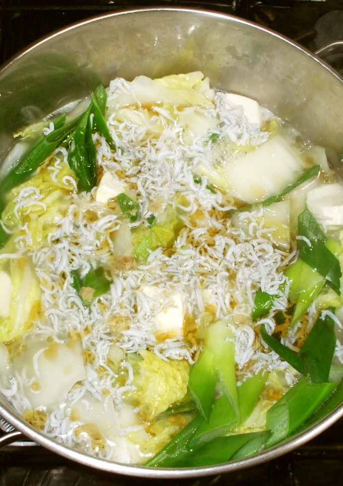 豆腐と白菜のスープ♪簡単胸が塞がり苦しい-レシピのメイン写真
