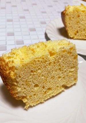 柚子のシフォンケーキ-レシピのメイン写真