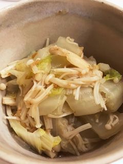 超簡単! もう一品の小鉢 白菜えのき-レシピのメイン写真