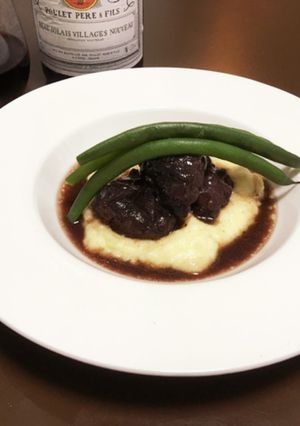 牛肉の赤ワイン煮込み☆ブッフブルギニョン-レシピのメイン写真