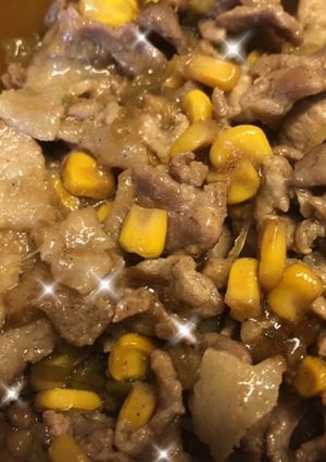 甘くない豚丼-レシピのメイン写真