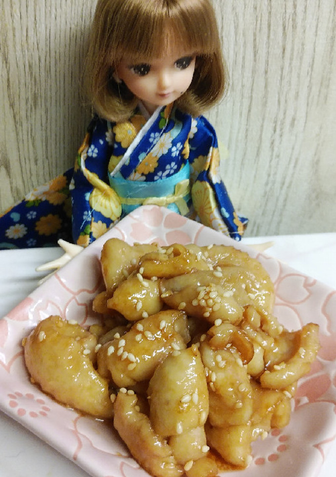 リカちゃん♡鶏皮の甘辛炒め-レシピのメイン写真