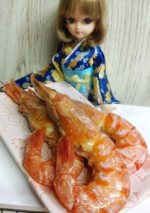 リカちゃん♡赤海老のうま煮-レシピのメイン写真