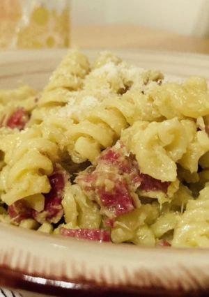 カルチョーフィソースのパスタ ♪-レシピのメイン写真