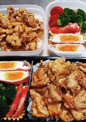 高校生息子＆旦那弁当（11/15）-レシピのメイン写真