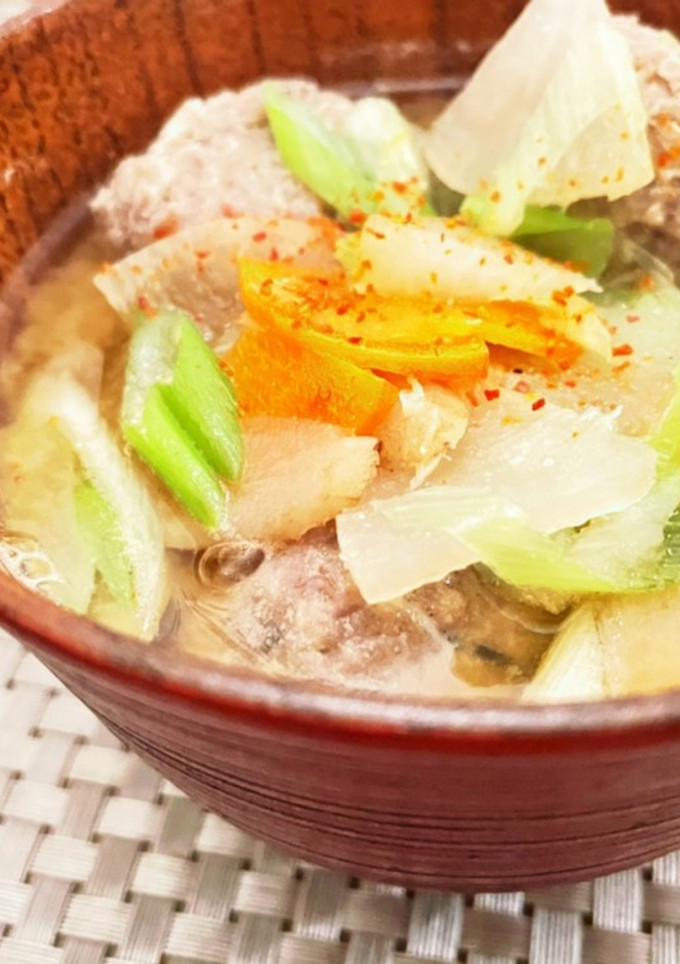 すっごい旨味♡イワシのつみれ汁-レシピのメイン写真