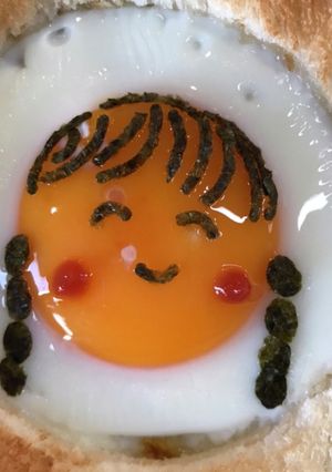 成長した目玉焼き赤ちゃん幼稚園児-レシピのメイン写真