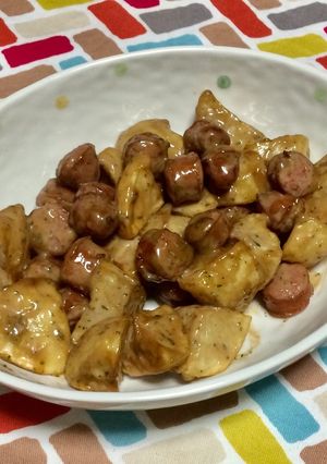 超簡単☆揚げじゃがのオイマヨ和え♪♪♪-レシピのメイン写真