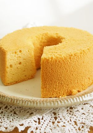 簡単！米粉きな粉シフォンケーキ！ふわもち食感！-レシピのメイン写真