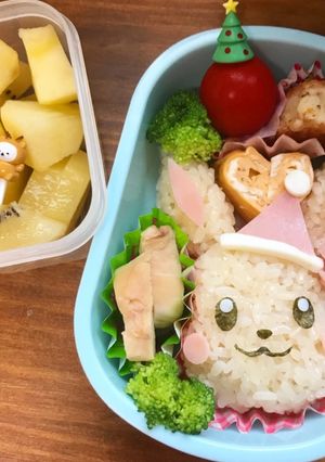 簡単！イーブイキャラ弁☆-レシピのメイン写真