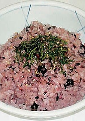 黒豆・黒米入りご飯-レシピのメイン写真