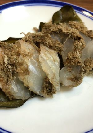 平目の昆布〆め-レシピのメイン写真