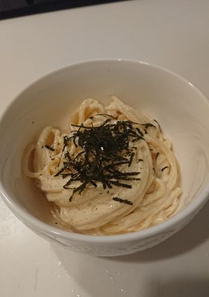 明太子クリームパスタ-レシピのメイン写真