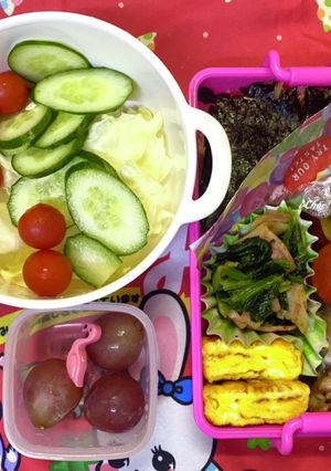 姉妹弁当240-レシピのメイン写真