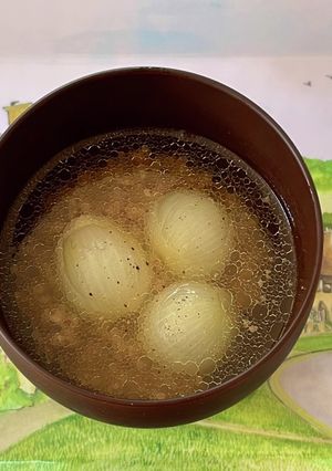 ペコロスの丸ごとコンソメスープ☆-レシピのメイン写真