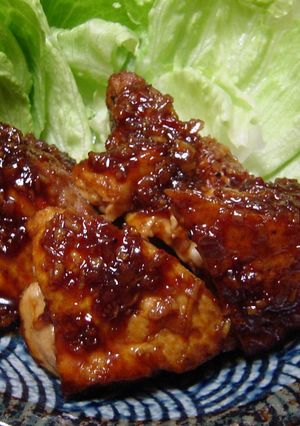 厚揚げの豚ひき肉サンド　豆板醤煮-レシピのメイン写真